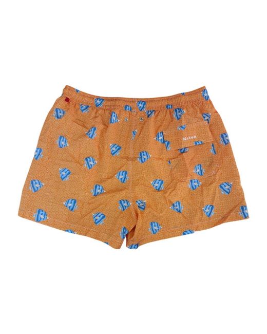 Kiton Brown Beachwear for men