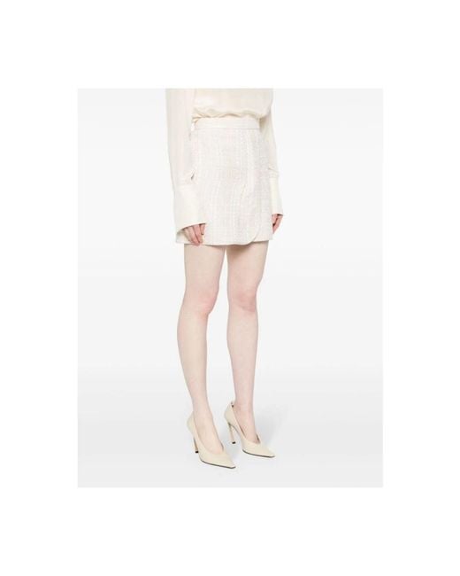 IRO White Short Skirts