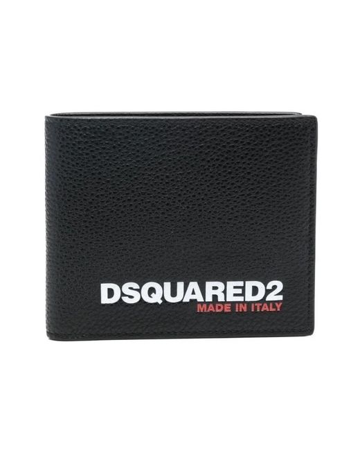 DSquared² Black Wallets & Cardholders for men