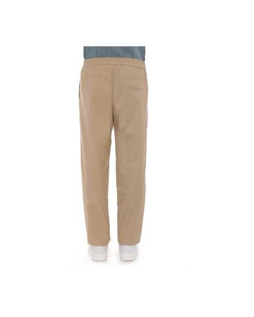 Moschino Natural Straight Trousers for men