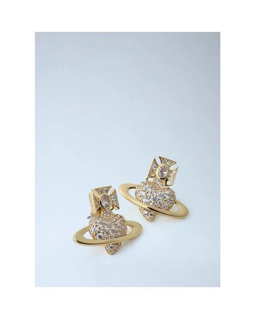 Vivienne Westwood Metallic Earrings