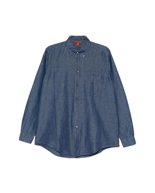 Barena Camicia Con Bottoni in het Blue voor heren