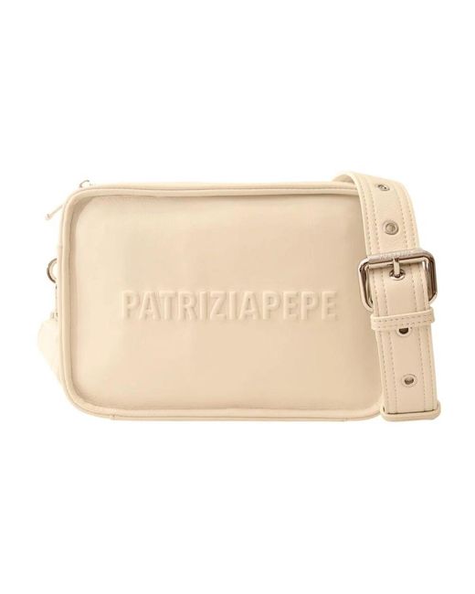 Patrizia Pepe Natural Stilvolle Crossbody-Handtasche