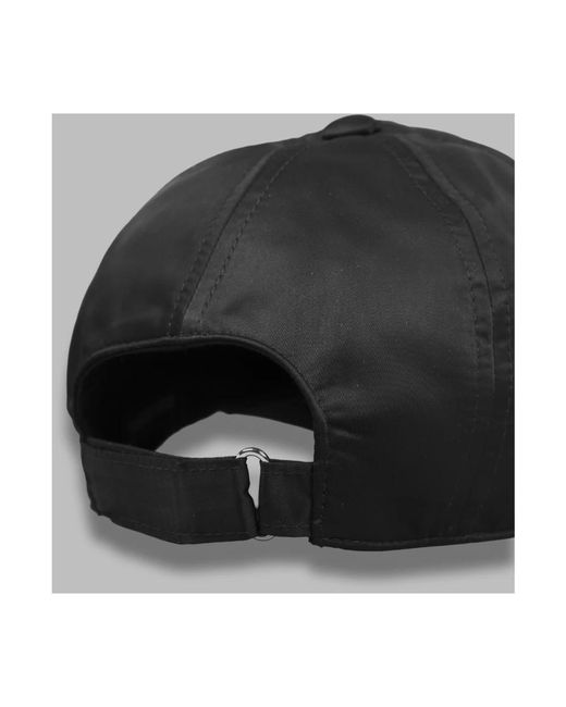 MARINE SERRE Black Baseball Cap