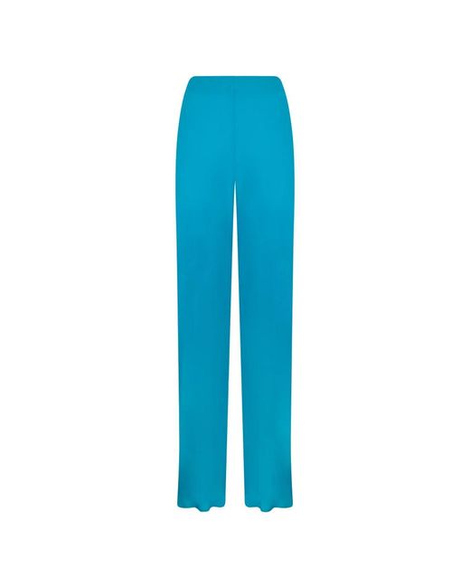 Alberta Ferretti Wijde Broek in het Blue