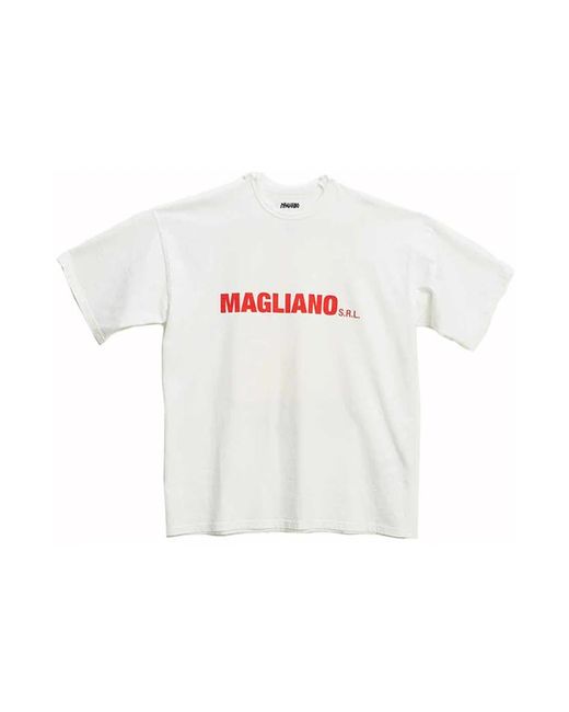 T-Shirts Magliano de hombre de color White
