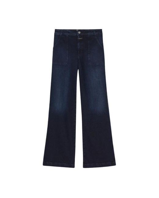 Closed Blue Wide Jeans