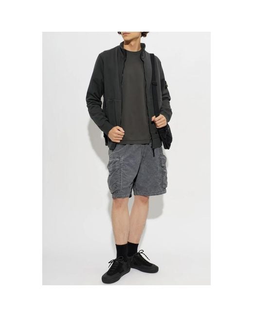 Zip-Throughs Stone Island de hombre de color Gray