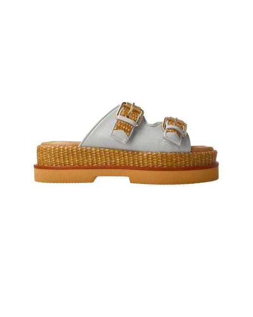 Elvio Zanon Blue Sliders