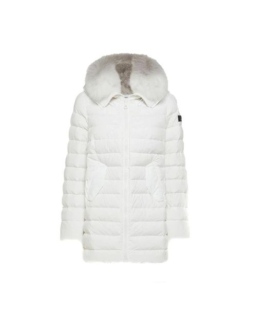 Peuterey Winter Jackets in het White