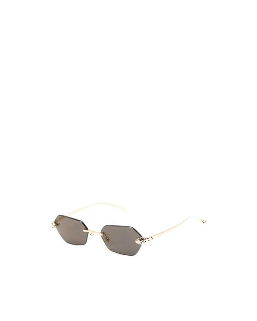 Cartier Gray Sunglasses