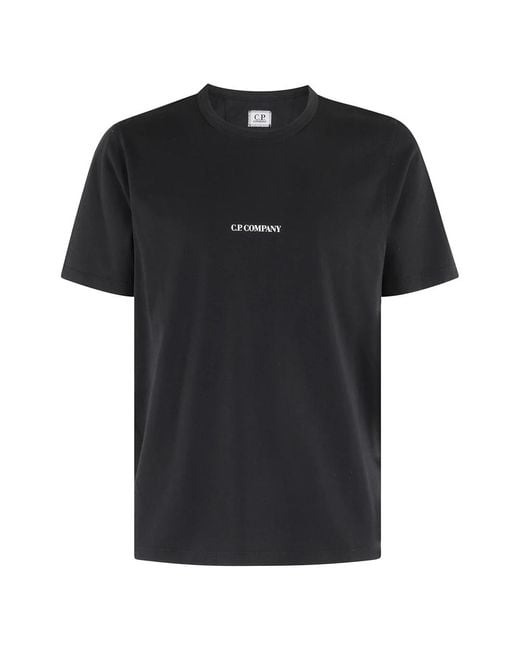 T-Shirts C P Company de hombre de color Black