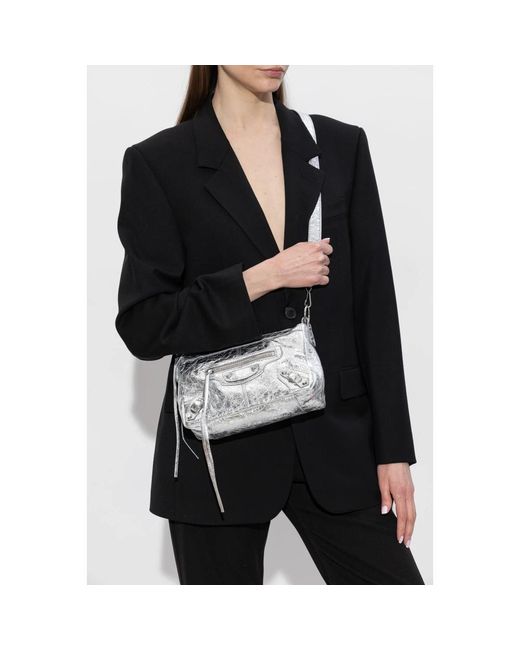 Balenciaga Gray Shoulder Bags