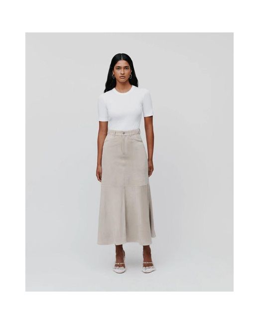 IVY & OAK Brown Midi Skirts