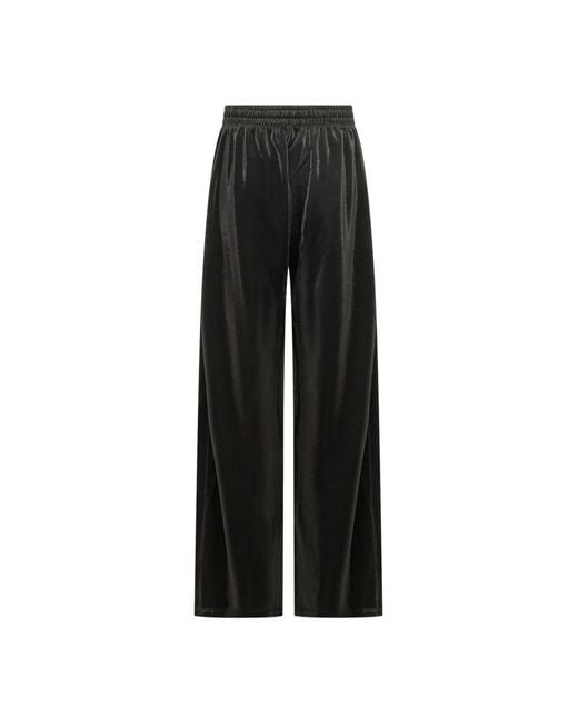 DIESEL Black Wide Trousers