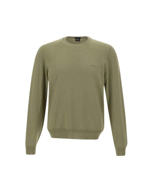 Boss Green Round-Neck Knitwear for men