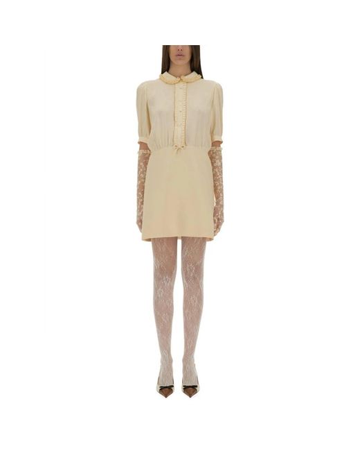 Valentino Natural Short Dresses