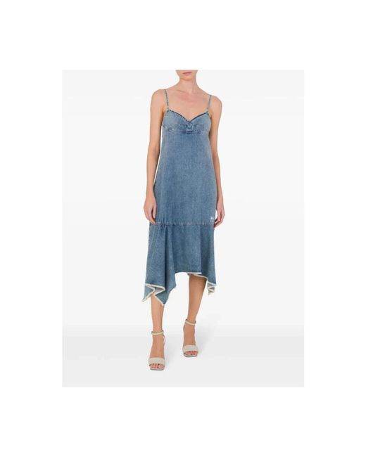 Moschino Blue Midi Dresses