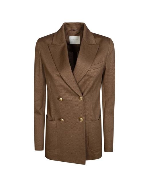 Circolo 1901 Brown Blazers