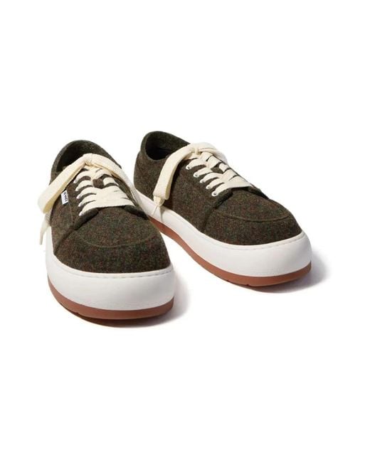 Sunnei Green Sneakers for men