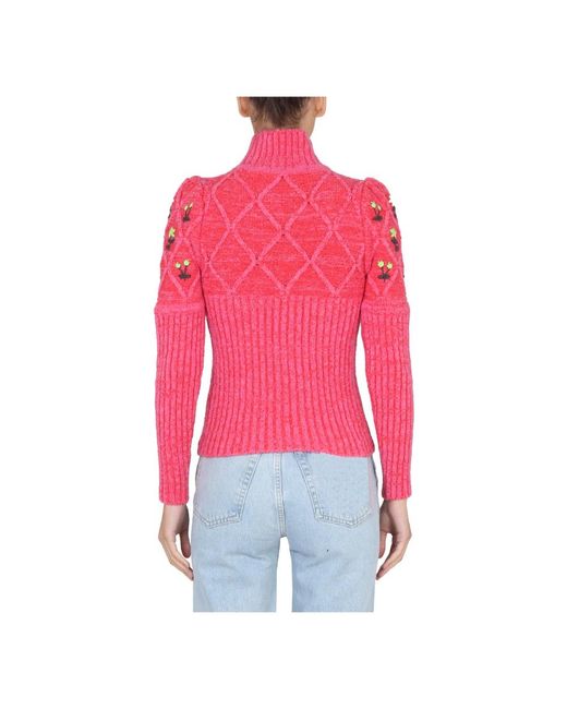 Cormio Red Turtlenecks