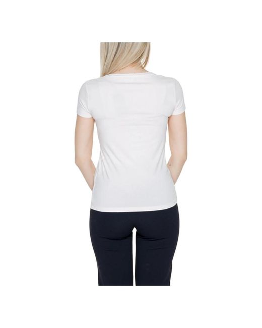 Tops > t-shirts EA7 en coloris White