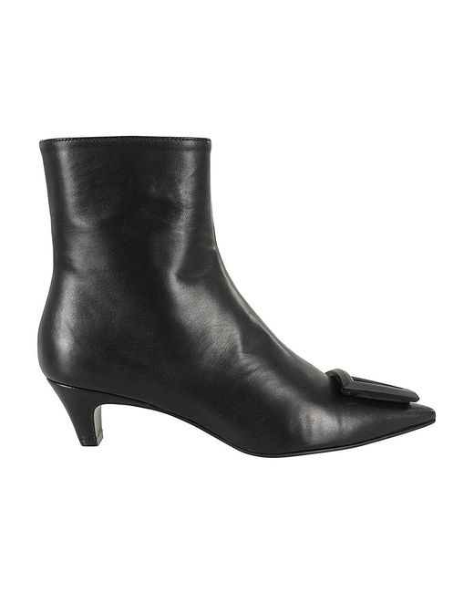 Roberto Festa Black Heeled Boots