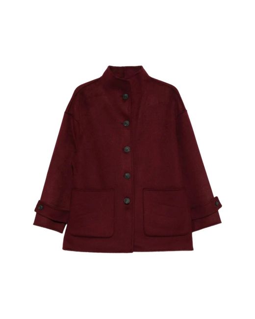Light Jackets The Dynamis Studio de color Purple