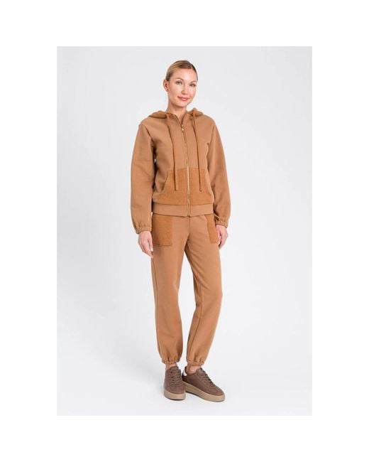 Twinset Brown Sweatpants