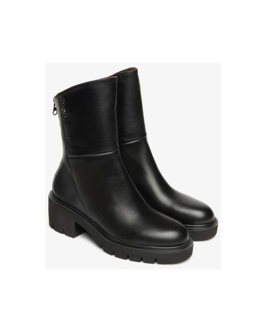 Nero Giardini Black Heeled Boots