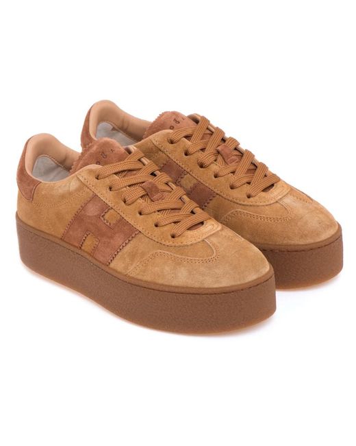 Hogan Brown Sneakers