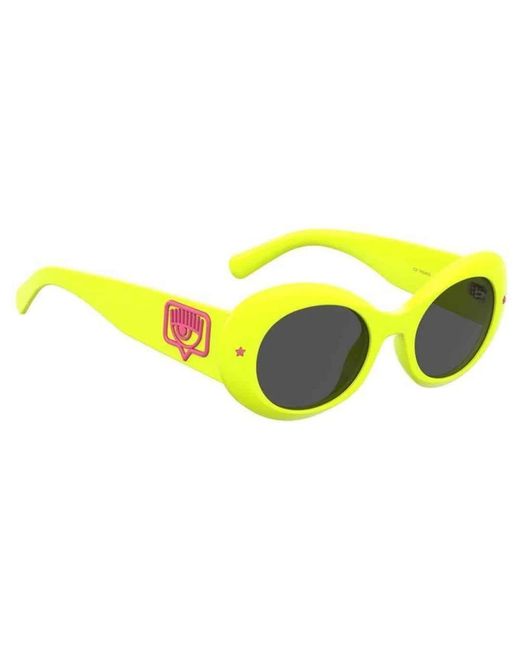 Chiara Ferragni Yellow Cf 7004/S Sunglasses