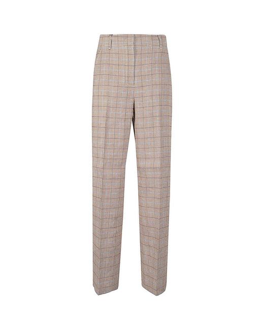 Straight trousers Weekend by Maxmara de color Gray