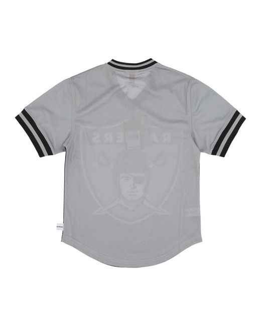 Mitchell & Ness Nfl Jumbotron 3.0 Mesh V-Neck Jacket in Black für Herren