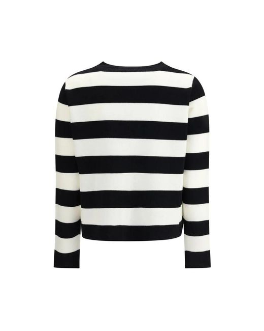 Max Mara Black Round-Neck Knitwear