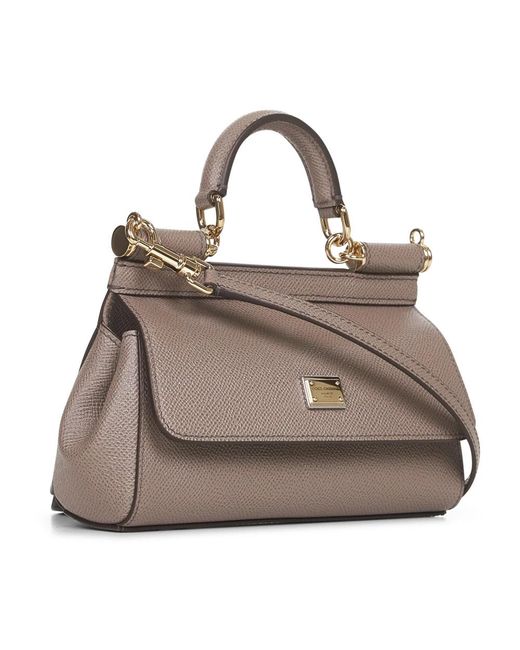 Dolce & Gabbana Gray Handbags