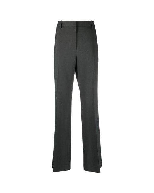 The Row Gray Wide Trousers
