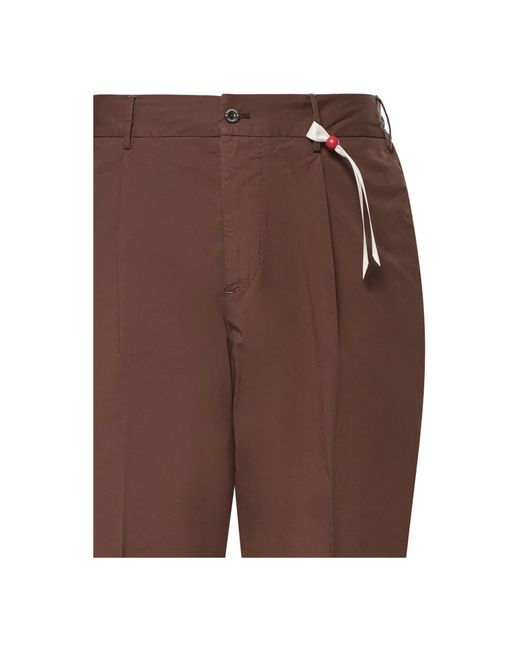 Santaniello Brown Chinos for men