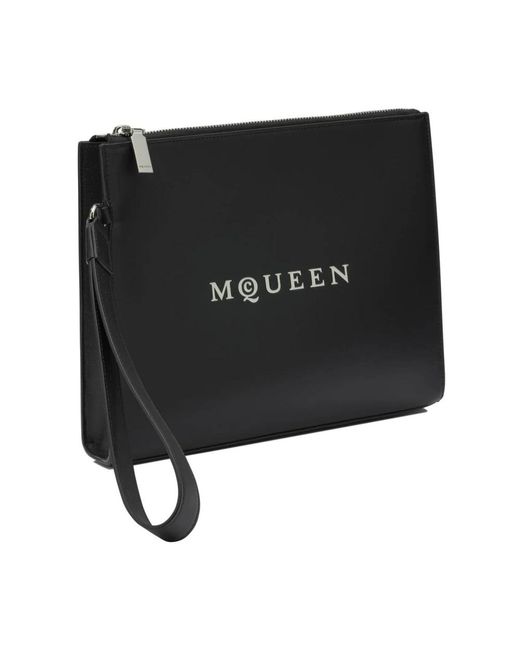 McQueen Black Wallets & Cardholders for men