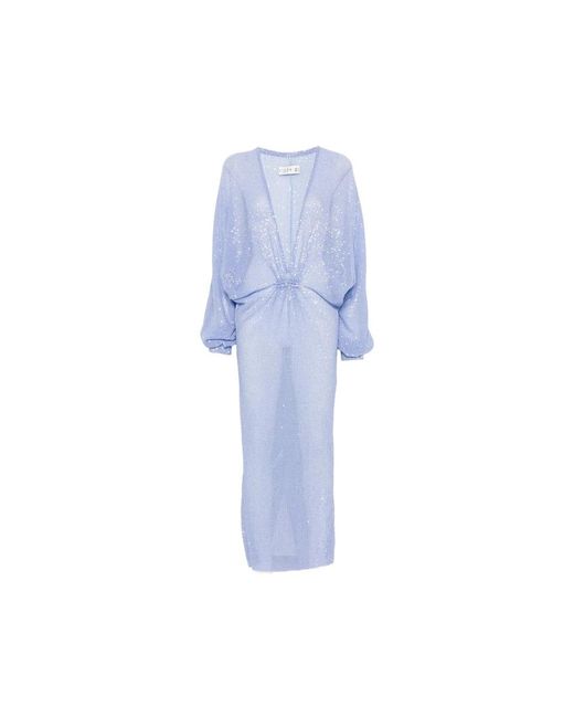 L'idée Blue Maxi Dresses