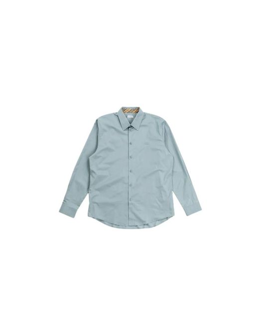 Burberry Casual Shirts in het Blue voor heren