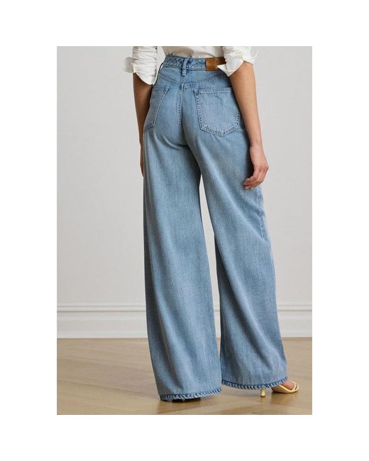 Ralph Lauren Blue Wide Jeans