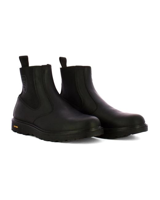 Blauer Black Chelsea Boots for men