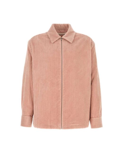 Light Jackets Jil Sander de hombre de color Pink