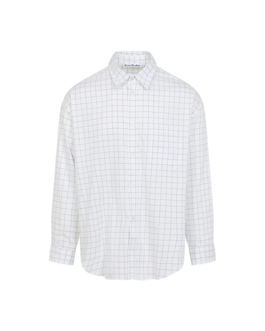 Acne White Casual Shirts for men