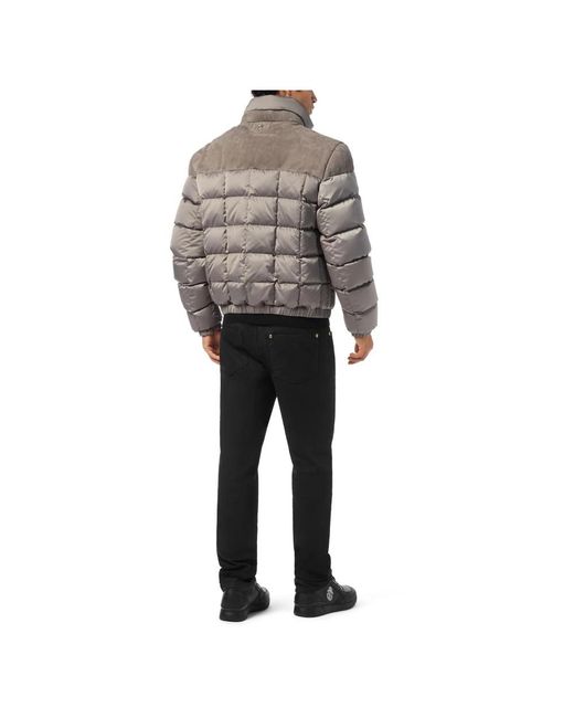 Down Jackets Billionaire de hombre de color Gray