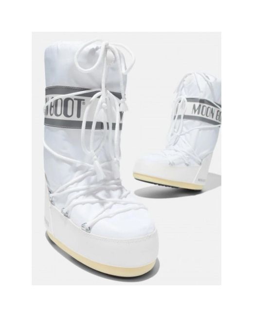 Moon Boot Blue Winter Boots