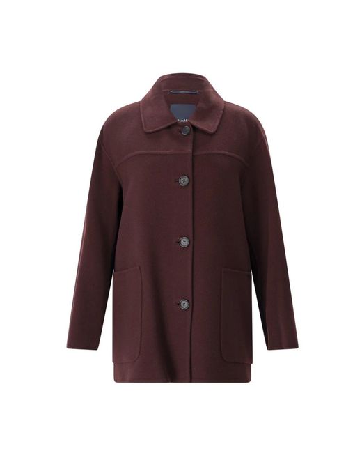 Max Mara Purple Light Jackets