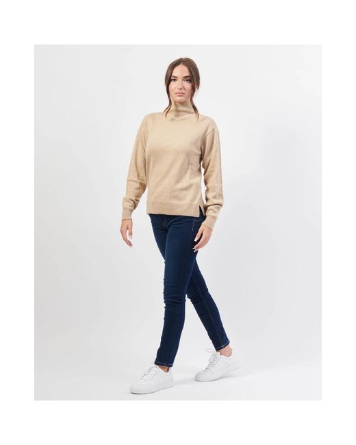 ARMANI EXCHANGE Natural Turtlenecks