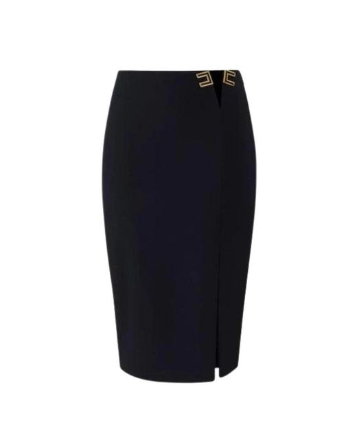 Elisabetta Franchi Blue Pencil Skirts